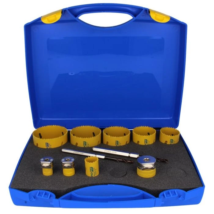 ProFit BiMetal PLUS Gatzagenset 9 Stuks 19-22-25-35-43-51-60-68-76 Mm. 1 ProFit BiMetal PLUS Gatzagenset 9 Stuks 19-22-25-35-43-51-60-68-76 Mm.