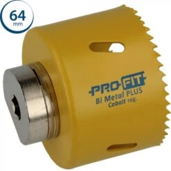 ProFit BiMetal PLUS Gatzaag 64 Mm Met Regelmatige Vertanding.
