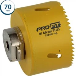 ProFit BiMetal PLUS Gatzaag 70 Mm Met Regelmatige Vertanding.