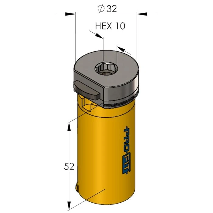 ProFit Multi Purpose Gatzaag 32 Mm Met Hardmetalen Tanden. 2 ProFit Multi Purpose Gatzaag 32 Mm Met Hardmetalen Tanden. - Afbeelding 2