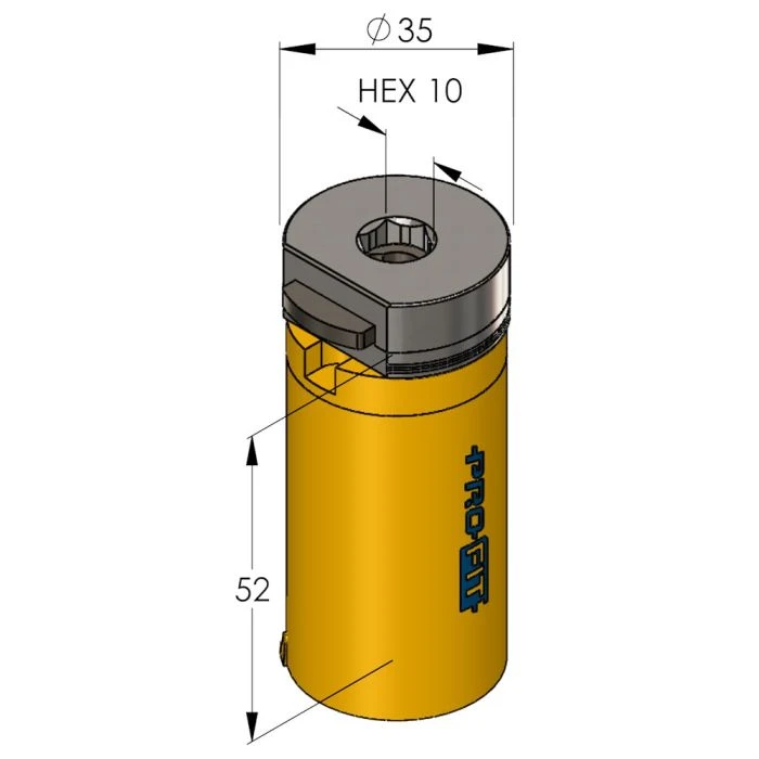 ProFit Multi Purpose Gatzaag 35 Mm Met Hardmetalen Tanden. 2 ProFit Multi Purpose Gatzaag 35 Mm Met Hardmetalen Tanden. - Afbeelding 2