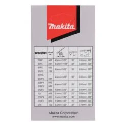Makita 191X04-8 Zaagketting TXL80 450mm 6 Makita 191X04-8 Zaagketting TXL80 450mm -Gereedschap Winkels 191X04 8 C3N1