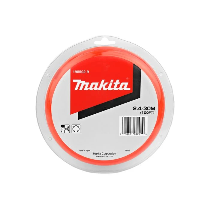 Makita 198502-9 Maaidraad 2,4mm X 30m 'Fluister' 2 Makita 198502-9 Maaidraad 2,4mm X 30m 'Fluister' - Afbeelding 2