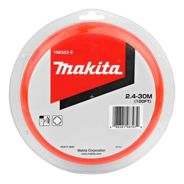 Makita 198502-9 Maaidraad 2,4mm X 30m 'Fluister' 1 Makita 198502-9 Maaidraad 2,4mm X 30m 'Fluister'