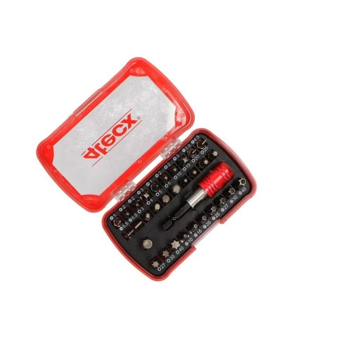 4tecx Bitset 32-delig Nikkel Snelwisselhouder 1 4tecx Bitset 32-delig Nikkel Snelwisselhouder