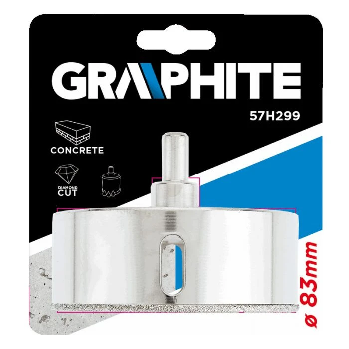 Makita GRAPHITE Diamant Tegelboor 83x30mm 2 Makita GRAPHITE Diamant Tegelboor 83x30mm - Afbeelding 2