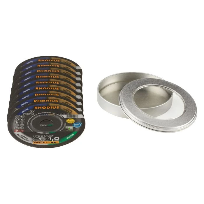 Makita 10 Stuks Rhodius XT69 MULTI Doorslijpschijven 125x1,0mm, Allround 1 Makita 10 Stuks Rhodius XT69 MULTI Doorslijpschijven 125x1,0mm, Allround