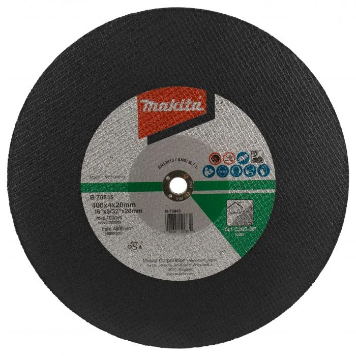 Makita 966161022 Doorslijpschijf 400x4,0x20mm Steen 1 Makita 966161022 Doorslijpschijf 400x4,0x20mm Steen