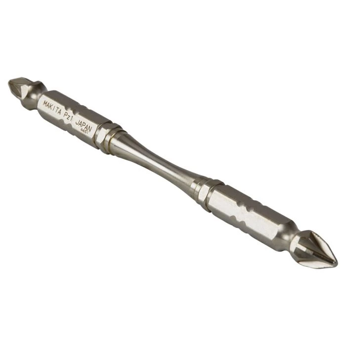 Makita B-21923 Slagschroefbit PZ1x110mm 2 Makita B-21923 Slagschroefbit PZ1x110mm - Afbeelding 2