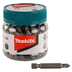Makita B-26509 Schroefbit PZ2x50mm In Pot 50 Stuks
