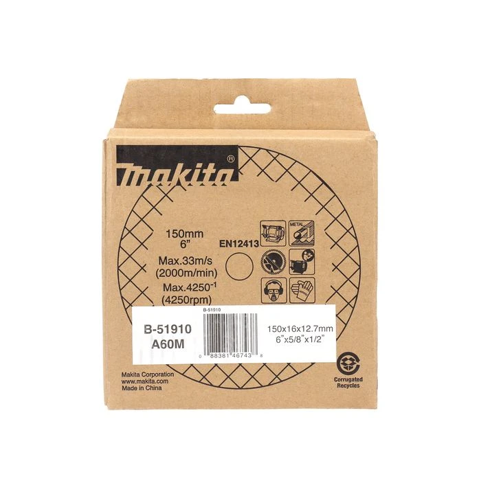 Makita B-28678 Slijpsteen Staal 8 Makita B-28678 Slijpsteen Staal - Afbeelding 8