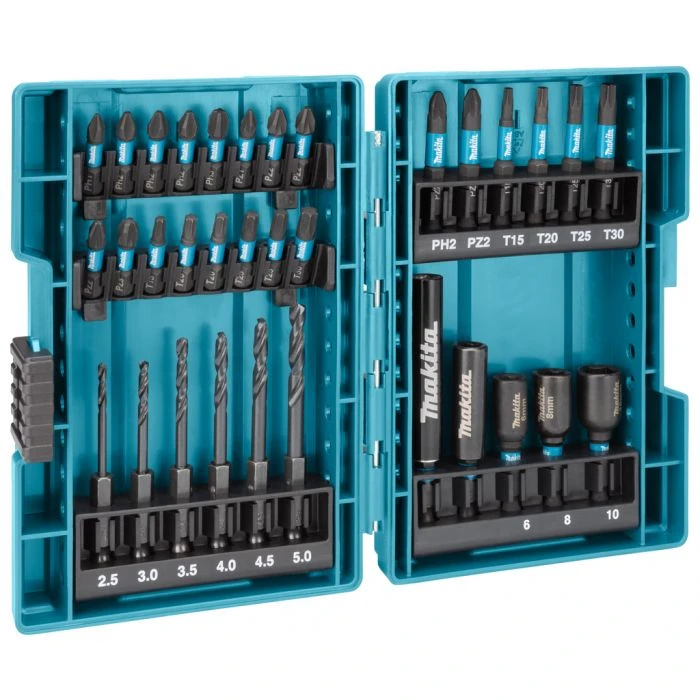 Makita B-66896 Boor-/slagschroefbitset 33-delig 5 Makita B-66896 Boor-/slagschroefbitset 33-delig - Afbeelding 5