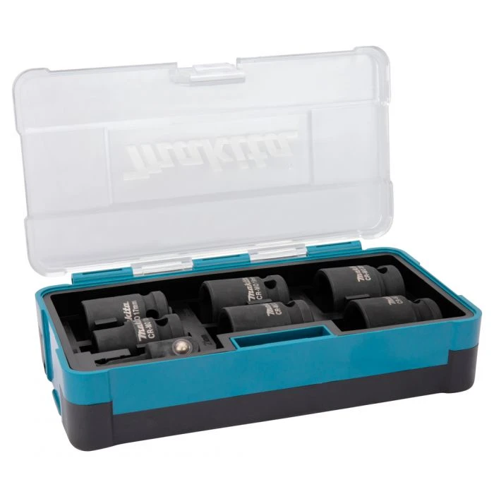 Makita B-69733 Krachtdoppenset 1/2" VK 7-delig 8 Makita B-69733 Krachtdoppenset 1/2" VK 7-delig - Afbeelding 8
