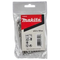 Makita D-06432 Metaalboor 6.5X101mm (10 Stuks) HSS -Gereedschap Winkels D 06432 C1N1