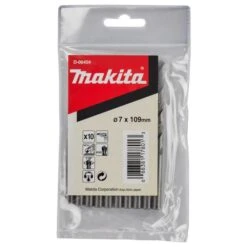 Makita D-06454 Metaalboor 7X109mm (10 Stuks) HSS -Gereedschap Winkels D 06454 C1N1