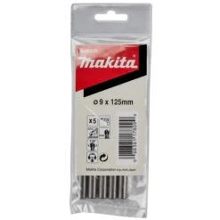 Makita D-06535 Metaalboor 9X125mm (5 Stuks) HSS 7 Makita D-06535 Metaalboor 9X125mm (5 Stuks) HSS -Gereedschap Winkels D 06535 C1N1