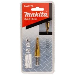 Makita D-40179 Trappenboor 9 Traps 4-12mm -Gereedschap Winkels D 40179 C1N1