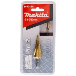 Makita D-40185 Trappenboor 9 Traps 4-20mm -Gereedschap Winkels D 40185 C1N1