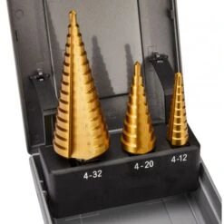 Makita D-46573 Trappenboorset HSS 3-delig -Gereedschap Winkels D 46573 F 001