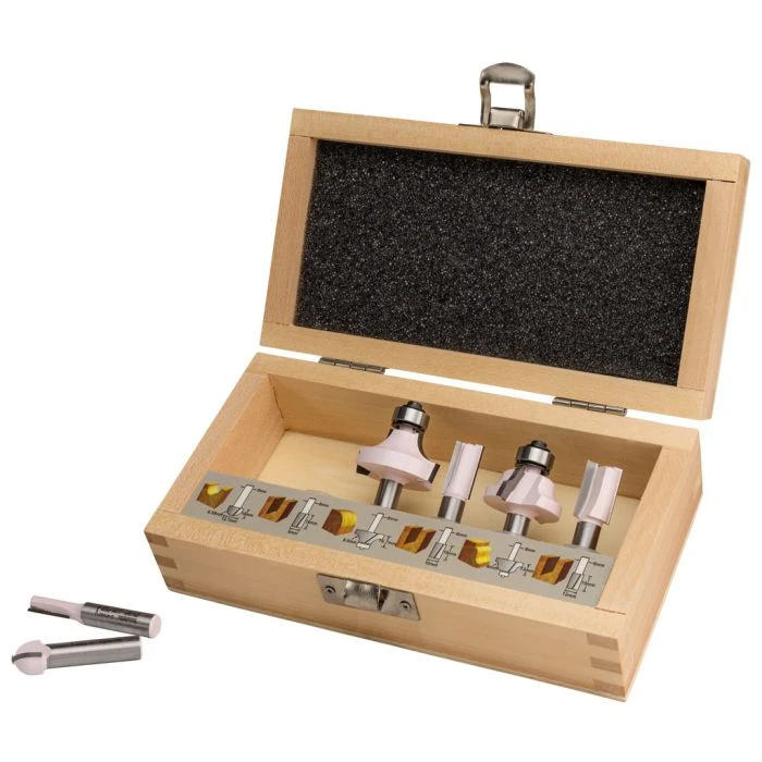 Makita D-53540 Freesset 8mm 6-delig 9 Makita D-53540 Freesset 8mm 6-delig - Afbeelding 9