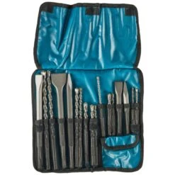 Makita D-54863 Boor-/beitelset 17-delig -Gereedschap Winkels D 54863 C1C0 s02