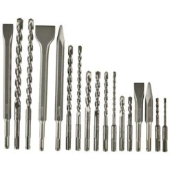 Makita D-54863 Boor-/beitelset 17-delig -Gereedschap Winkels D 54863 C1C0 s100