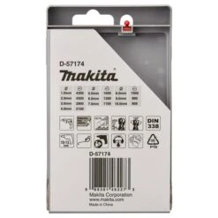 Makita D-57174 Metaalborenset 10-delig 7 Makita D-57174 Metaalborenset 10-delig -Gereedschap Winkels D 57174 C7C0