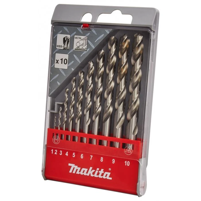 Makita D-57205 Metaalborenset 10-delig 3 Makita D-57205 Metaalborenset 10-delig - Afbeelding 3