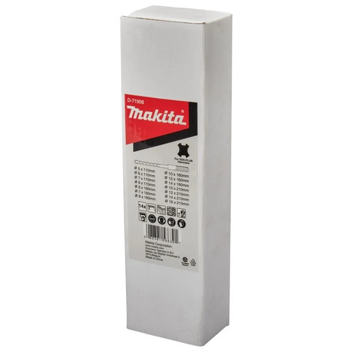 Makita D-71956 PBS: Borenset 14-delig 9 Makita D-71956 PBS: Borenset 14-delig - Afbeelding 9