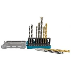 Makita D-71962 Borenset Steen/Hout/Metaal 9-delig 18 Makita D-71962 Borenset Steen/Hout/Metaal 9-delig -Gereedschap Winkels D 71962 C1C0 s100