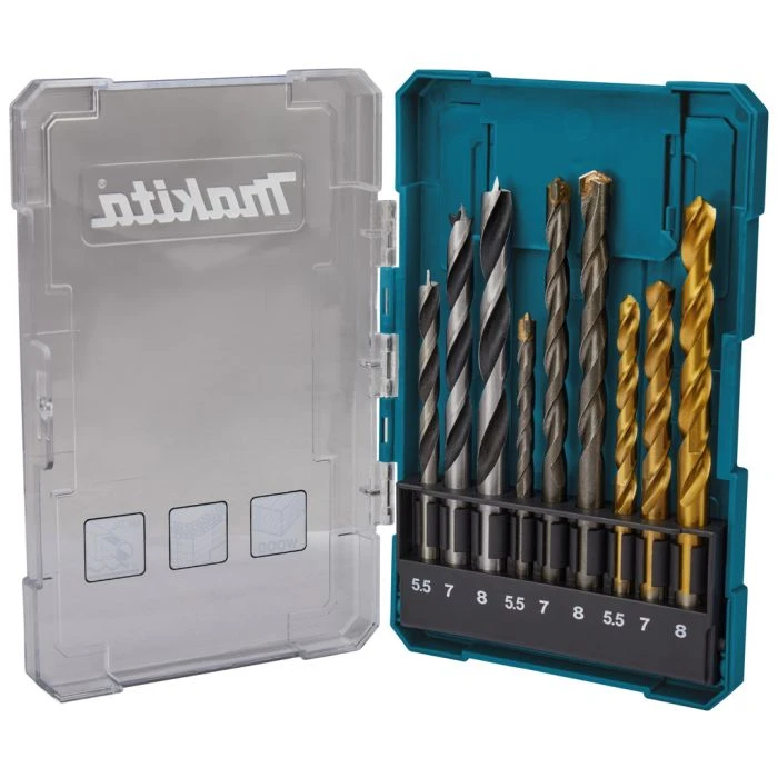 Makita D-71978 Borenset 9-delig 3 Makita D-71978 Borenset 9-delig - Afbeelding 3