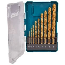 Makita D-72849 Metaalborenset 10-delig -Gereedschap Winkels D 72849 C1C0 1