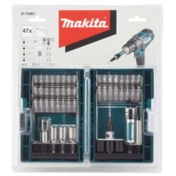 Makita D-73461 Boor-/schroefbitset 47-delig Quad Driver -Gereedschap Winkels D 73461 C1N1