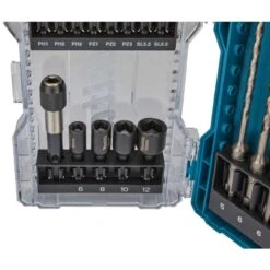 Makita E-07026 Boor-/schroefbitset 18-delig -Gereedschap Winkels E 07026 F 004