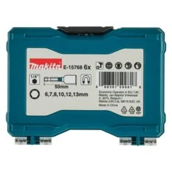 Makita E-15768 Doppenset 6-delig 19 Makita E-15768 Doppenset 6-delig -Gereedschap Winkels E 15768 C9C0