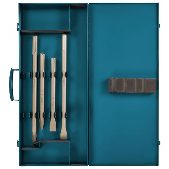 Makita P-18013 Boor-/beitelset 4-delig 1 Makita P-18013 Boor-/beitelset 4-delig