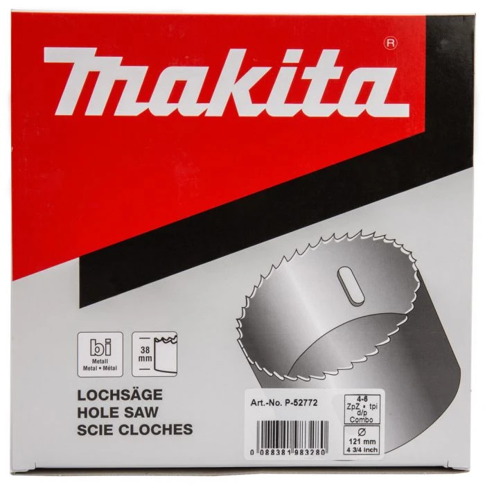 Makita P-52772 Gatzaag 121mm Bi-metaal 6 Makita P-52772 Gatzaag 121mm Bi-metaal - Afbeelding 6