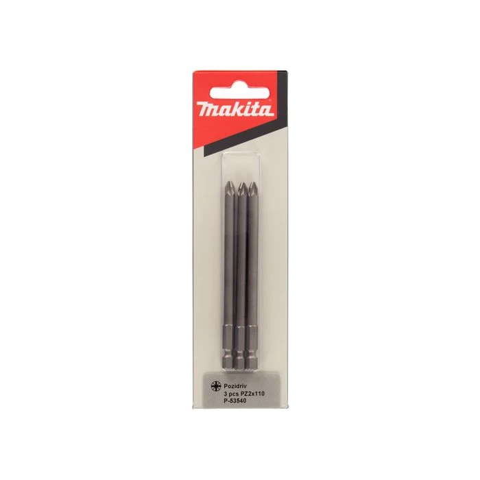 Makita P-53540 Schroefbit PZ2x110mm 3 Makita P-53540 Schroefbit PZ2x110mm - Afbeelding 3