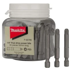 Makita P-65785 Schroefbit PZ3x50mm -Gereedschap Winkels P 65785 C1R0 s101
