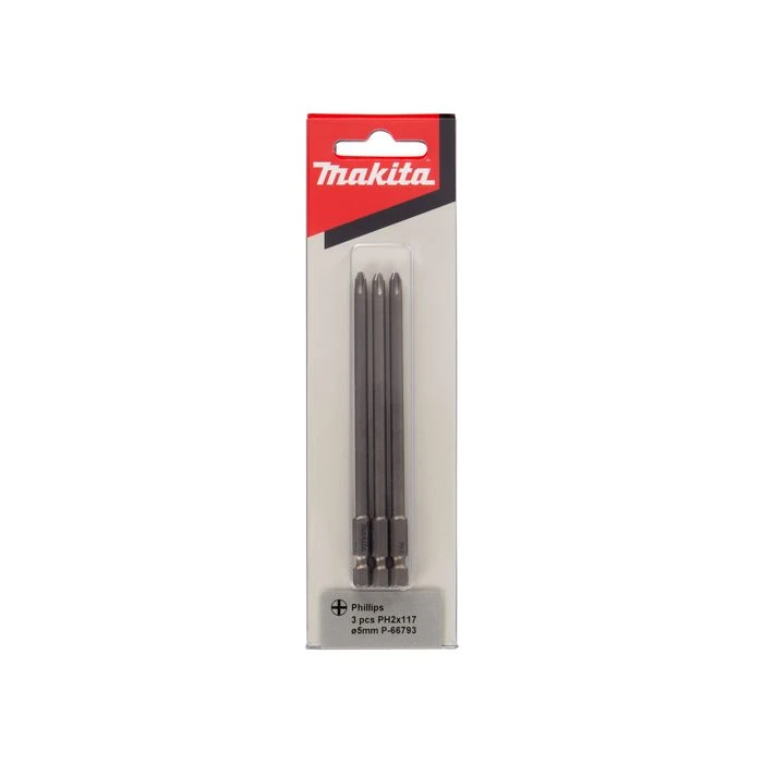 Makita P-66793 Schroefbit PH2x117x5mm 3 Makita P-66793 Schroefbit PH2x117x5mm - Afbeelding 3