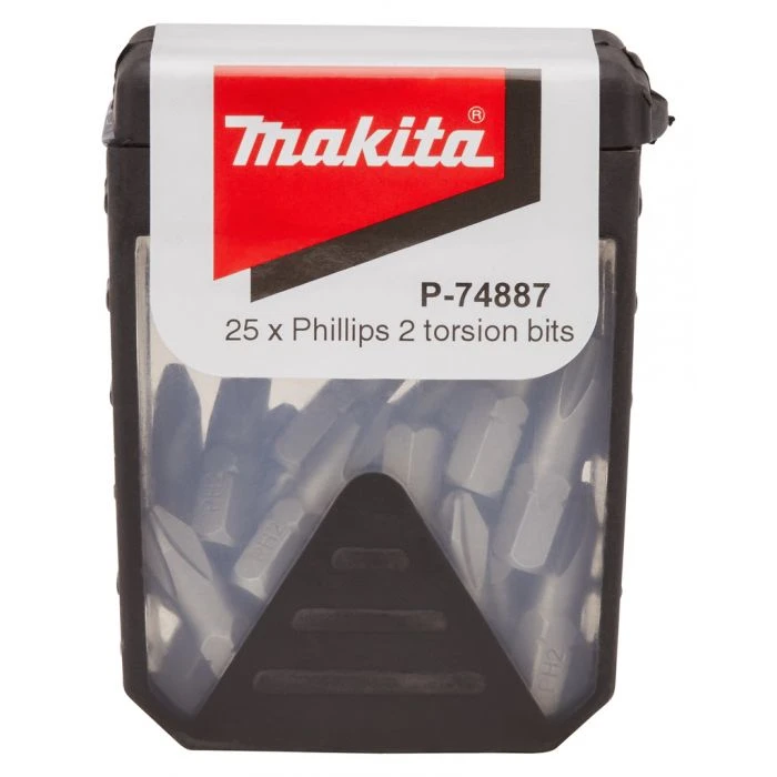 Makita P-74887 Schroefbit PH2x25mm 4 Makita P-74887 Schroefbit PH2x25mm - Afbeelding 4