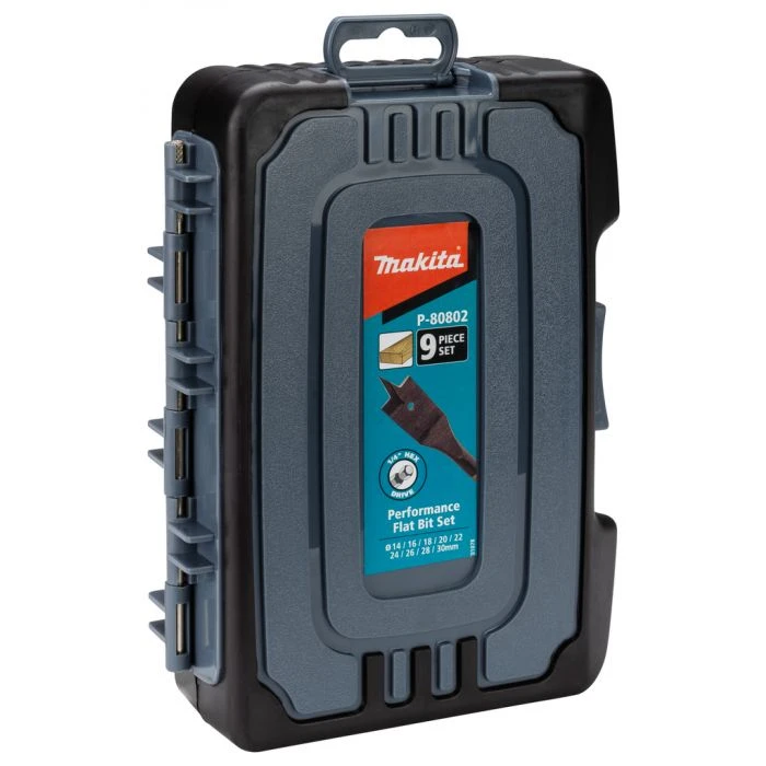 Makita P-80802 Speedborenset 9-delig 1/4" ZK Vorm E 8 Makita P-80802 Speedborenset 9-delig 1/4" ZK Vorm E - Afbeelding 8