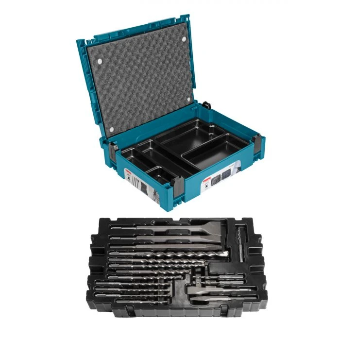 Makita B-52059 Boor-/beitelset 17-delig 2 Makita B-52059 Boor-/beitelset 17-delig - Afbeelding 2