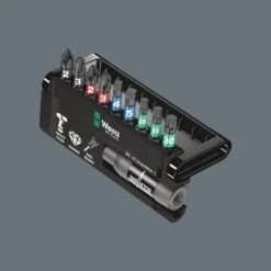 Wera BIT ASSORTIMENT, BIT-CHECK 10 IMPAKTOR 1, 10-DELIG -Gereedschap Winkels bit check 10 impaktor 1 aufstellen tippbild