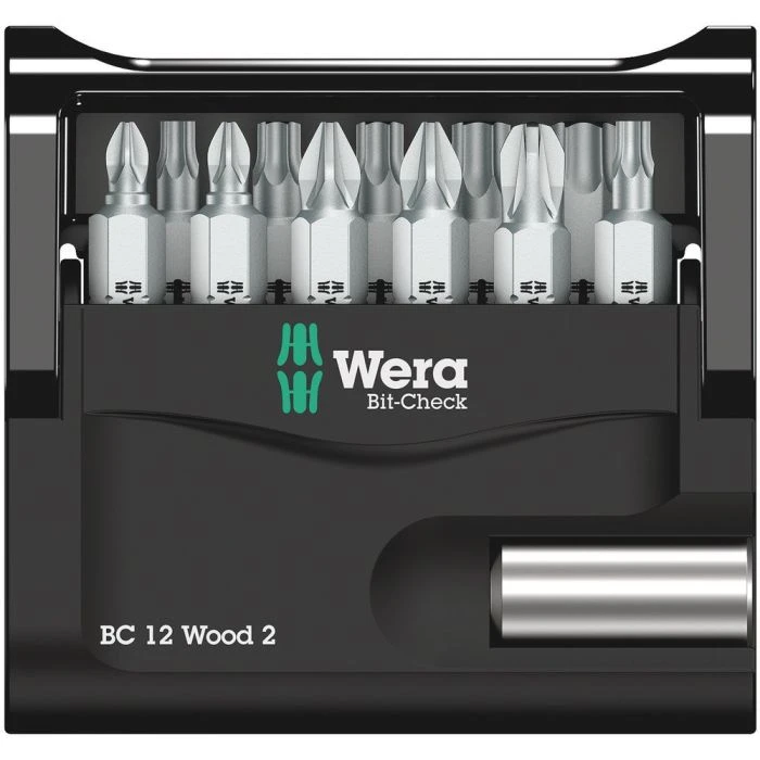 Wera BIT ASSORTIMENT, BIT-CHECK 12 WOOD 2, 12 -DELIG 2 Wera BIT ASSORTIMENT, BIT-CHECK 12 WOOD 2, 12 -DELIG - Afbeelding 2