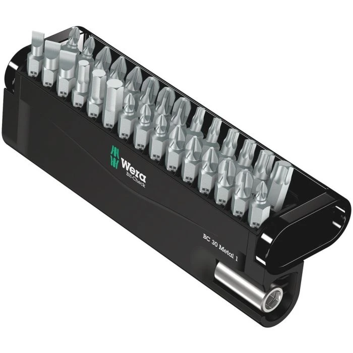 Wera BIT ASSORTIMENT, BIT-CHECK 30 METAL 1, 30 -DELIG 1 Wera BIT ASSORTIMENT, BIT-CHECK 30 METAL 1, 30 -DELIG