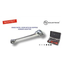 Makita 7Industries Bit/dopsleutelset 31 Delig Met Ratel (compacte Uitvoering) -Gereedschap Winkels bitset ratel