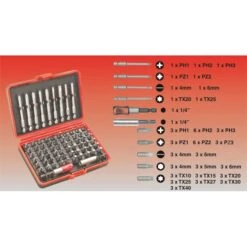 CONNEX BITSSET (MAXI VERSIE) 71dlg BOX -Gereedschap Winkels coxb973971iha1