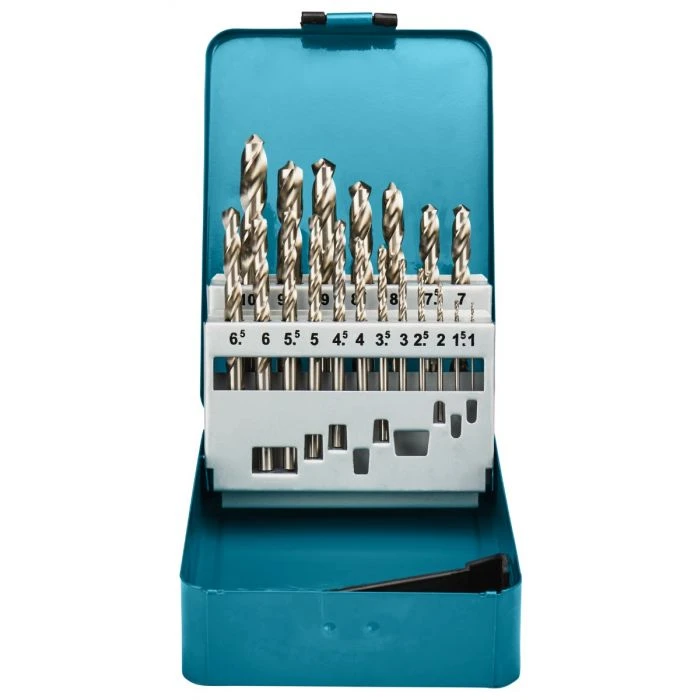 Makita D-54025 Metaalborenset 19-delig 1-10mm 6 Makita D-54025 Metaalborenset 19-delig 1-10mm - Afbeelding 6