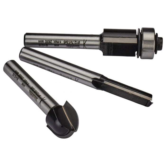 Makita D-70459 Freesset 6mm 3-delig 2 Makita D-70459 Freesset 6mm 3-delig - Afbeelding 2